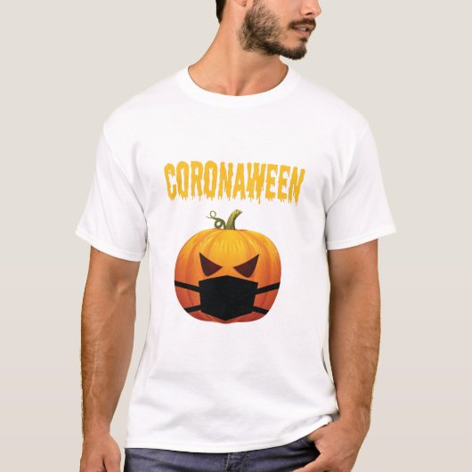 Coronaween Funny 2020 Halloween T-shirt (Voorkant)