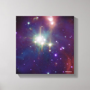 Coronet-cluster Canvas Afdruk