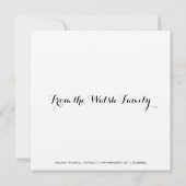 Coronet Hummingbird Bedankkaart (Achterkant)