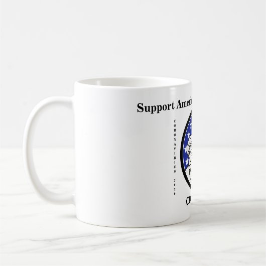 Coronoavirus 2020 koffiemok (Links)