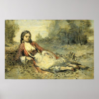 Corot - Algerijnse vrouw