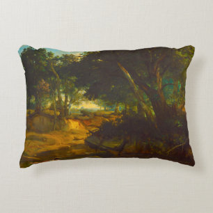 Corot Forest bij Fontainebleau Accent Kussen