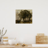 Corot - Het meer Poster (Keuken)