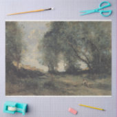 Corot Landscape Decoupage Tissue Paper Tissuepapier (Craft)