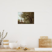 Corot - Souvenir de Mortefontaine Poster (Keuken)