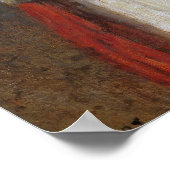 Corot - zigeuner met mandolin poster (Hoek)