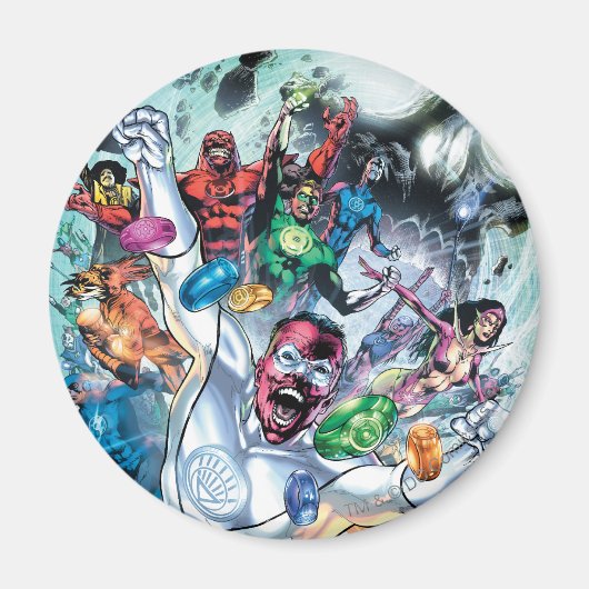 Corp-groep met ringen magneet (Voorkant)