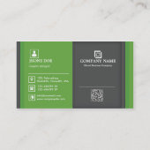 Corporate business card visitekaartje (Achterkant)