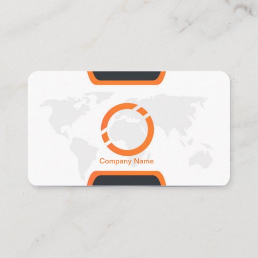 Corporate business card visitekaartje (Achterkant)