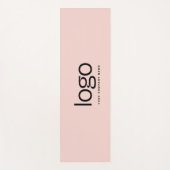 Corporate Business Logo and Text Promotional Yogamat (Voorkant)