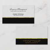 Corporate Gold Visitekaartje (Voorkant / Achterkant)