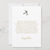 Corporate Holiday Cards Kaart (Achterkant)