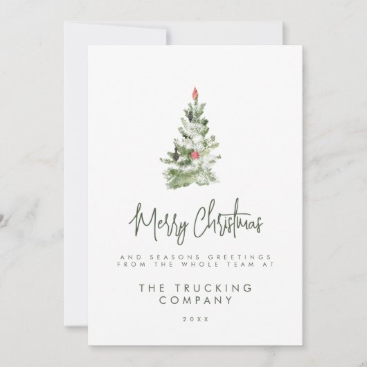 Corporate Holiday Cards Kaart (Voorkant)