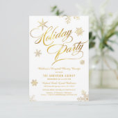 Corporate Holiday Charity Benefit Fundraiser Kaart (Staand voorkant)