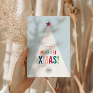 CORPORATE KERSTMIS feestelijke moderne minimalisti Feestdagenkaart