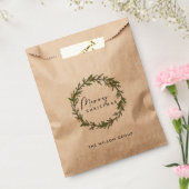 CORPORATE KRAFT CHIC HOLLY BERRY KRANS KERST BEDANKZAKJE (Gezegeld)