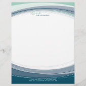 CORPORATE LETTERHEAD:: curved 4 Persoonlijk Briefhoofd (Voorkant)