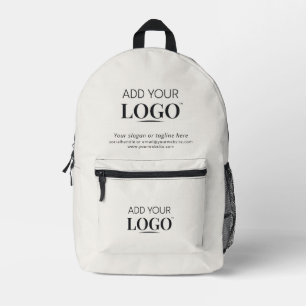 Corporate Logo Business Promotional Modern White Bedrukte Rugzak