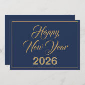 Corporate Logo Holiday Kaart (Voorkant / Achterkant)