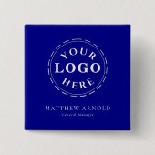  Corporate Logo Naam Badge Button (Voorkant)