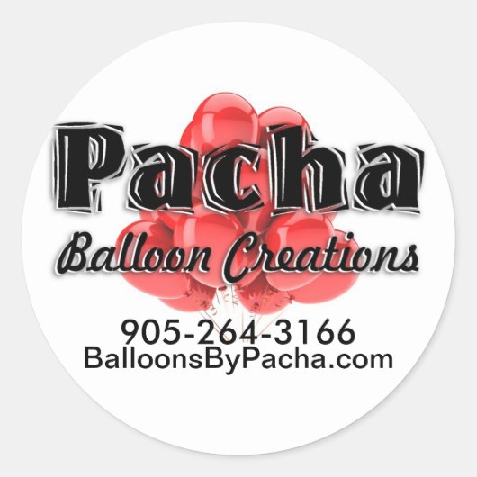 Corporate Stickers Ronde (Voorkant)