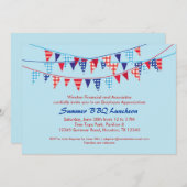 Corporate Summer BBQ Uitnodiging (Voorkant / Achterkant)