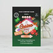 Corporate Summer Holidays Casino Invitation de nui (Debout devant)