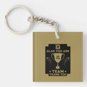 Corporate Team Bedankt Sleutelhanger