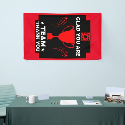 Corporate Team Bedankt Spandoek (Beurs)