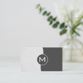 Corporate Two Tone Wavy Visitekaartje (Staand voorkant)