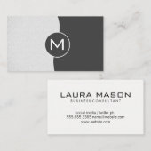 Corporate Two Tone Wavy Visitekaartje (Voorkant / Achterkant)