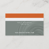 CORPORATE VISITEKAARTJE:: cycloon monogram 2 Visitekaartje (Achterkant)