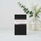 CORPORATE VISITEKAARTJE:: hi-tech zing 9P Visitekaartje (Staand voorkant)