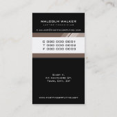 CORPORATE VISITEKAARTJE:: hi-tech zing 9P Visitekaartje (Achterkant)