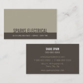 CORPORATE VISITEKAARTJE:: vet blok 11L Visitekaartje (Voorkant / Achterkant)