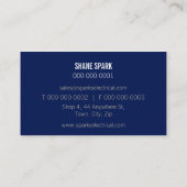 CORPORATE VISITEKAARTJE:: vet blok 2L Visitekaartje (Achterkant)