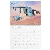 CORPS AVIATION - AV-8B HARRIER II CALENDRIER (Jan 2026)
