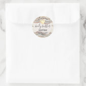 corps beurre agate pierre étiquette produit modern (Sac)