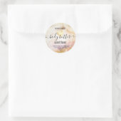 corps beurre or moderne produit étiquette (Sac)