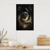 Corps Célestes Impression au Clair de Lune, Dark A (Cuisine)