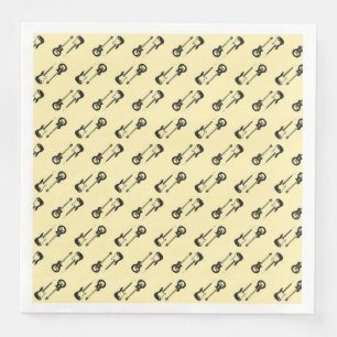 corps de guitare serviettes en papier