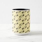 corps de guitare tasse à café (Centre)
