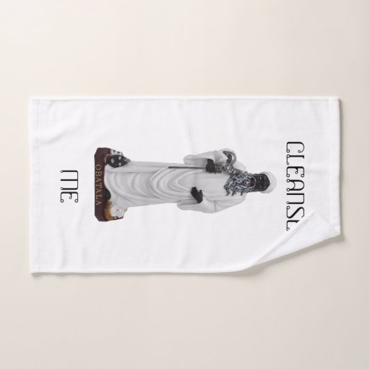 CORPS DE NETTOYAGE D'OBATALA/ (Serviette à main)