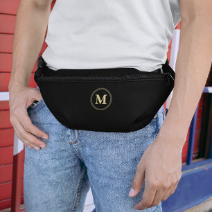 Corps de taille Cool monogramme en or noir personn