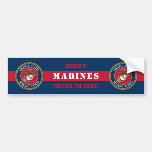 Corps des Marines des États-Unis - Sticker à pare-