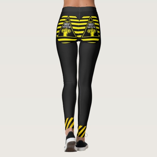 Corps en construction Leggings (Dos)