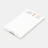 Corps humain Médicale Squelette Muscles Post-it® N (Incliné)