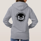 Corps par le sweat - shirt à capuche des femmes (Dos)