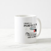 Corps Parfait Dans Le tronc Drôle Humour Mug (Devant droit)