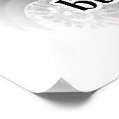 Corps Parfait Dans Le Tronc Drôle Imprimer Poster  (Coin)